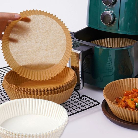 Pack de 100 papeles para air fryer