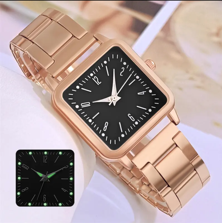 RELOJ FEMENINO DE CUARZO™ PROMO 2X1