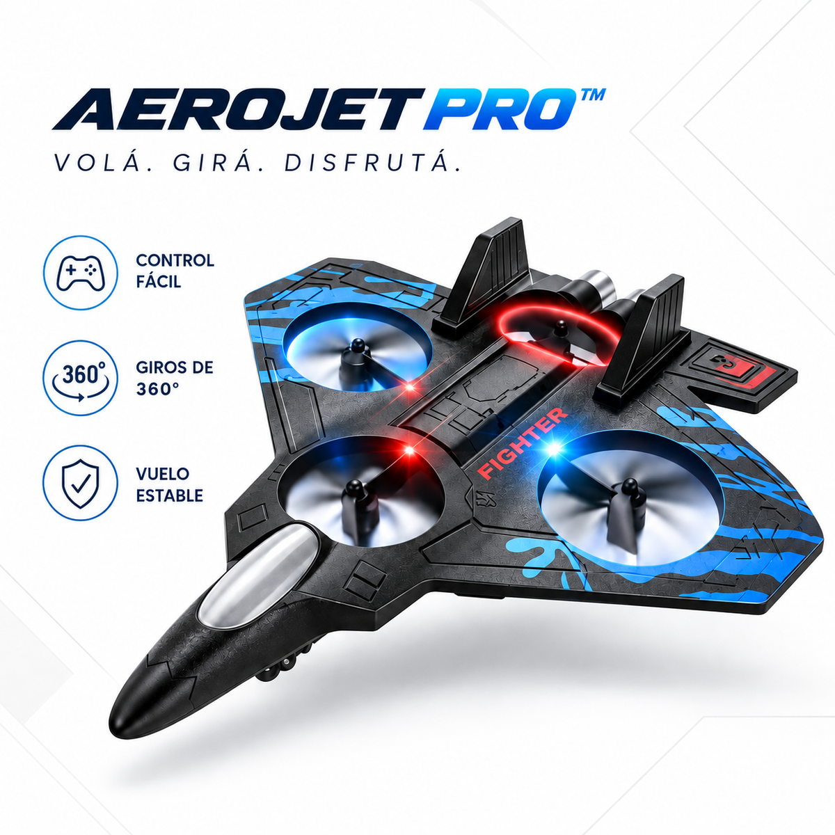 AeroJet PRO™ Avion RC Acrobatico