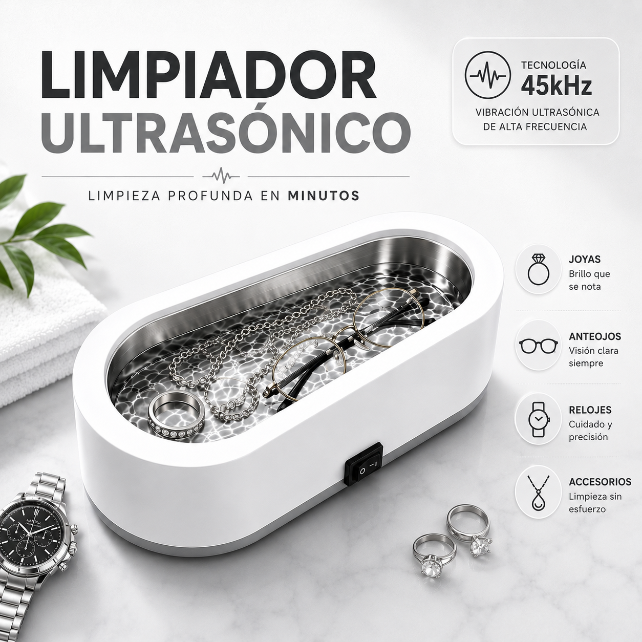 Limpiador Ultrasonico™45 kHz