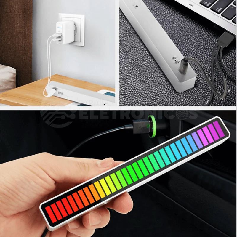 BARRA LED RGB sensible al sonido®